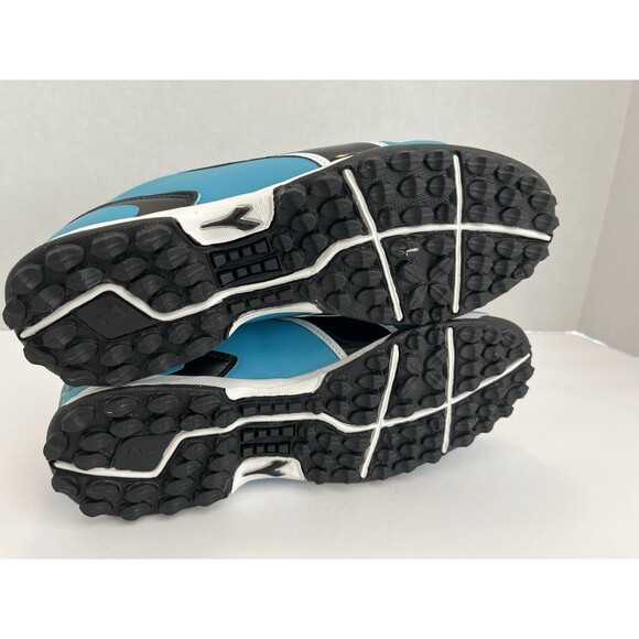 Diadora Sems Women's Blue and Black Soccer Futbol Molded Lace Up Cleats Size 8.5 - Picture 8 of 8